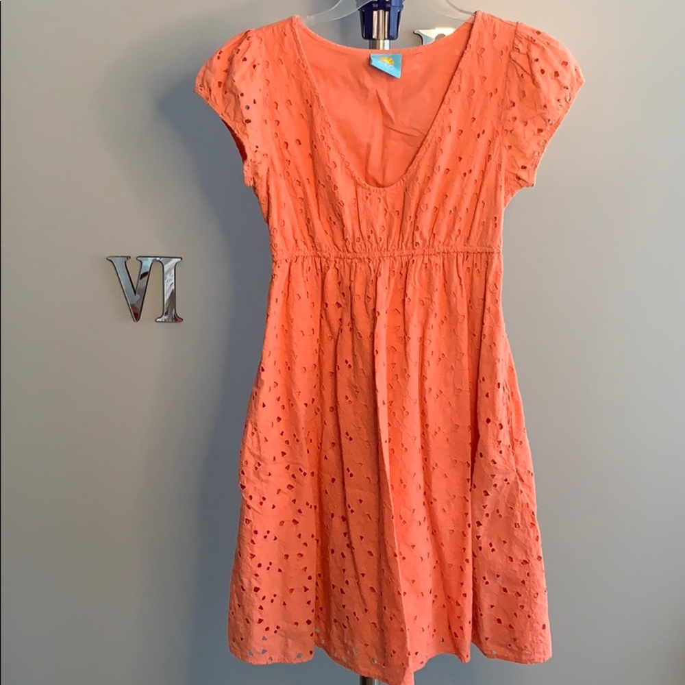 C&C California eyelet dress